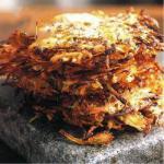 Swiss Crispy Potato Rosti with Parmesan Appetizer
