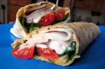 Swiss Swiss Turkey Wrap With Fresh Basil Dinner