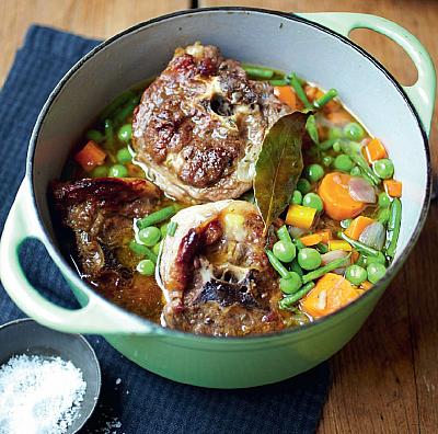 French Navarin Dagneau Printanier Dinner