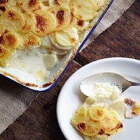 French Gratin Dauphinois Dinner