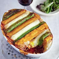 French Hachis Parmentier Tricolore Dinner