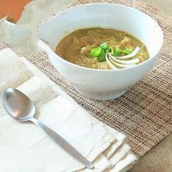 Canadian Cauliflower Soup and Pore Dinner