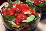 American Granny Lils Spinach Salad Appetizer