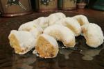 Greek Almond Crescents kourabiedes Dessert