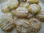 American Chewy Honey Lemon Cookies Dessert