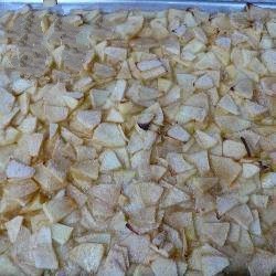 American Sliced Apple Pie Dessert