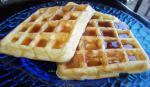 American George Washingtons Rice Waffles Dessert