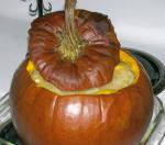 American Peter Pumpkin Eaters Stuffed Pumpkin Soup Dinner