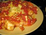 American Greekstyle Shrimp With Rigatoni Dinner