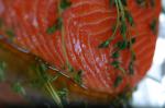 Salmon With Thyme Lemon Butter and Almonds Recipe recipe