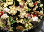 American Grilled Vegetable Couscous Dinner