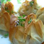 American Goat Cheese Wrapped in Phyllo Dessert