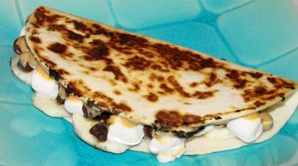 American Peanut Butter Smore Quesadillas Dessert