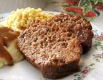 American Brown Sugar Meatloaf 4 Appetizer
