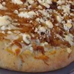 British Caramelized Onion and Gorgonzola Pizza Recipe Appetizer