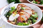 British Kale And Quinoa Tabouli With Paprika Chicken Recipe Appetizer