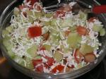 Canadian Quick and Easy Mixed Salad With Feta Cheese Appetizer