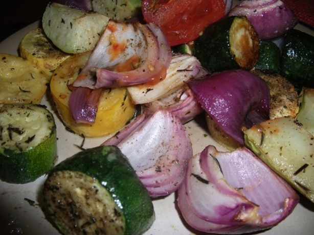 American Rondas Roasted Vegetables  Herbs Appetizer