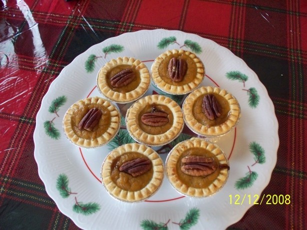 Canadian Petite Pumpkin Toffee Tarts Dessert