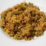 Quinoa with Vegetables and Soy Sauce recipe