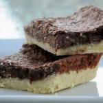Gooey Brownies with Shortbread Crust Recipe recipe
