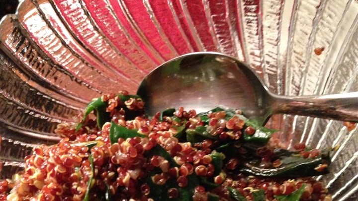 American Quinoa Chard Pilaf Recipe Appetizer