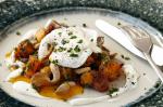 Canadian Mums Poached Eggs With Butternut Pumpkin Hash And Goat Cheese Recipe Dinner