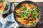 Canadian minute Honeysoy Meatball Stirfry Recipe Appetizer