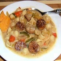 Canadian Brat Beer and Cheese Soup Soup