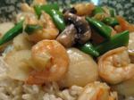 American Shrimp With Snow Peas and Water Chestnuts 3 Dinner
