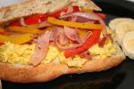 Italian Italian Peppers and Egg Sandwiches Appetizer