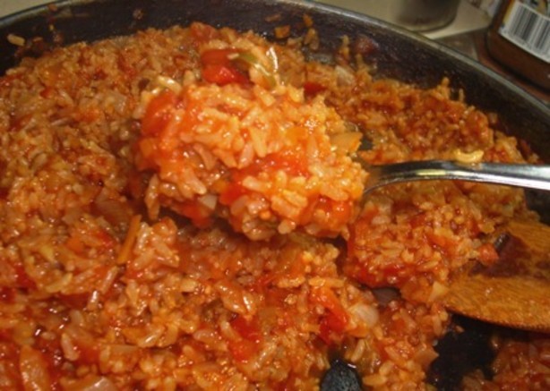 Spanish Poohronas Spanish Rice Dinner