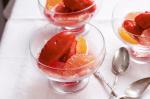 Italian Blood Orange Sherbet With Ruby Grapefruit And Moscato Recipe Dessert