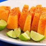 Chilean Melon with Chile Salt and Lime Dessert