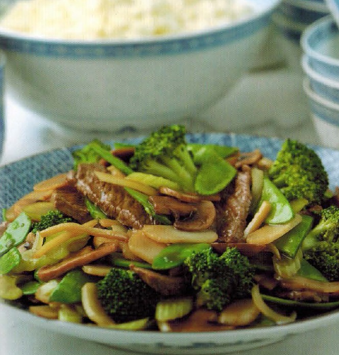 Chinese Beef Chop Suey Dinner