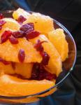 American Orangecranberry Compote Dessert