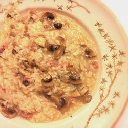 American Risotto with Mushrooms and Bacon Drink