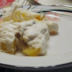 Brazilian Pineapple Dessert with Whipped Cream Dessert
