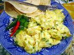 American Ekuri  Spicy Scrambled Eggs Appetizer