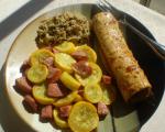 Italian Sausage and Summer Squash Appetizer