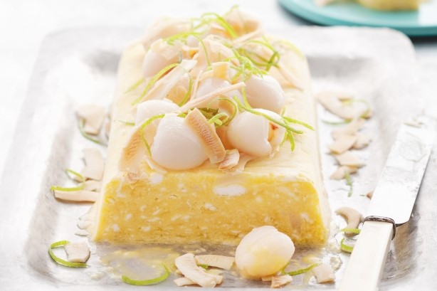 American Lychee Mango and Coconut Terrine Recipe Appetizer