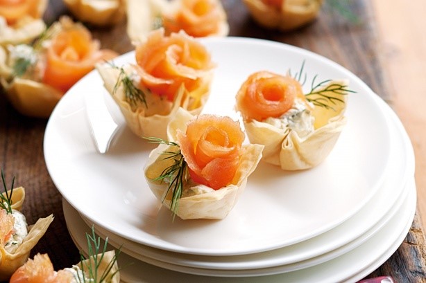 American Smoked Salmon Tartlets Recipe 2 Dinner