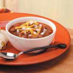 American Zippy Steak Chili Appetizer