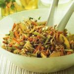 American Oriental Salad with Visible Sprouts Appetizer