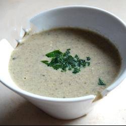 American Simple Mushroom Cream Soup Appetizer