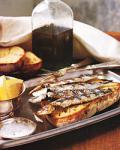 American Fresh Sardines on Grilled Bread Dinner