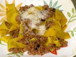 Veal and Olive Ragu With Pappardelle recipe