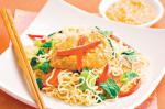 American Satay Noodles Recipe Dinner