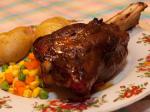New Zealand Minted Lamb Shanks Dinner