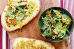 Australian Spiced Onion Naan With Lentil Salad Recipe Appetizer